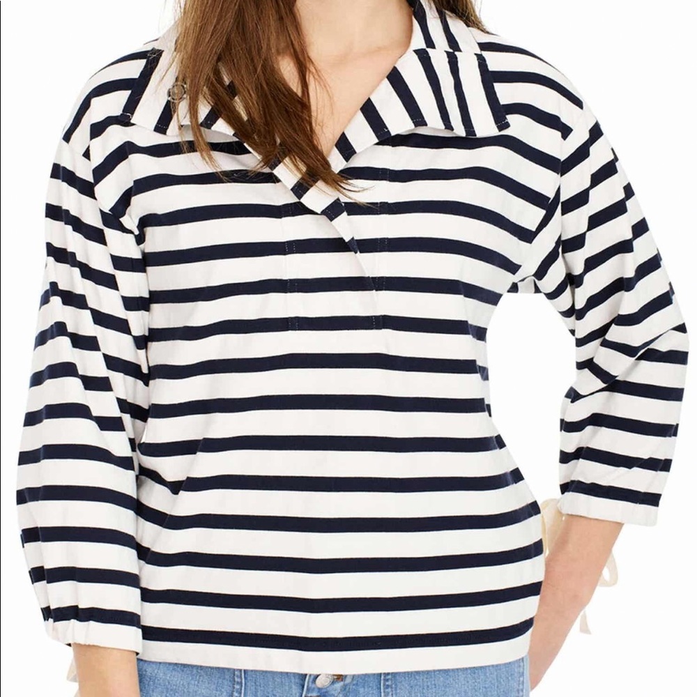 J Crew Striped nautical top sweater NEW size S

Nautical